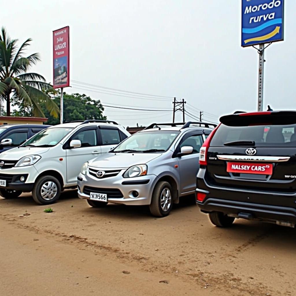 Variety of car rental options in Kerala