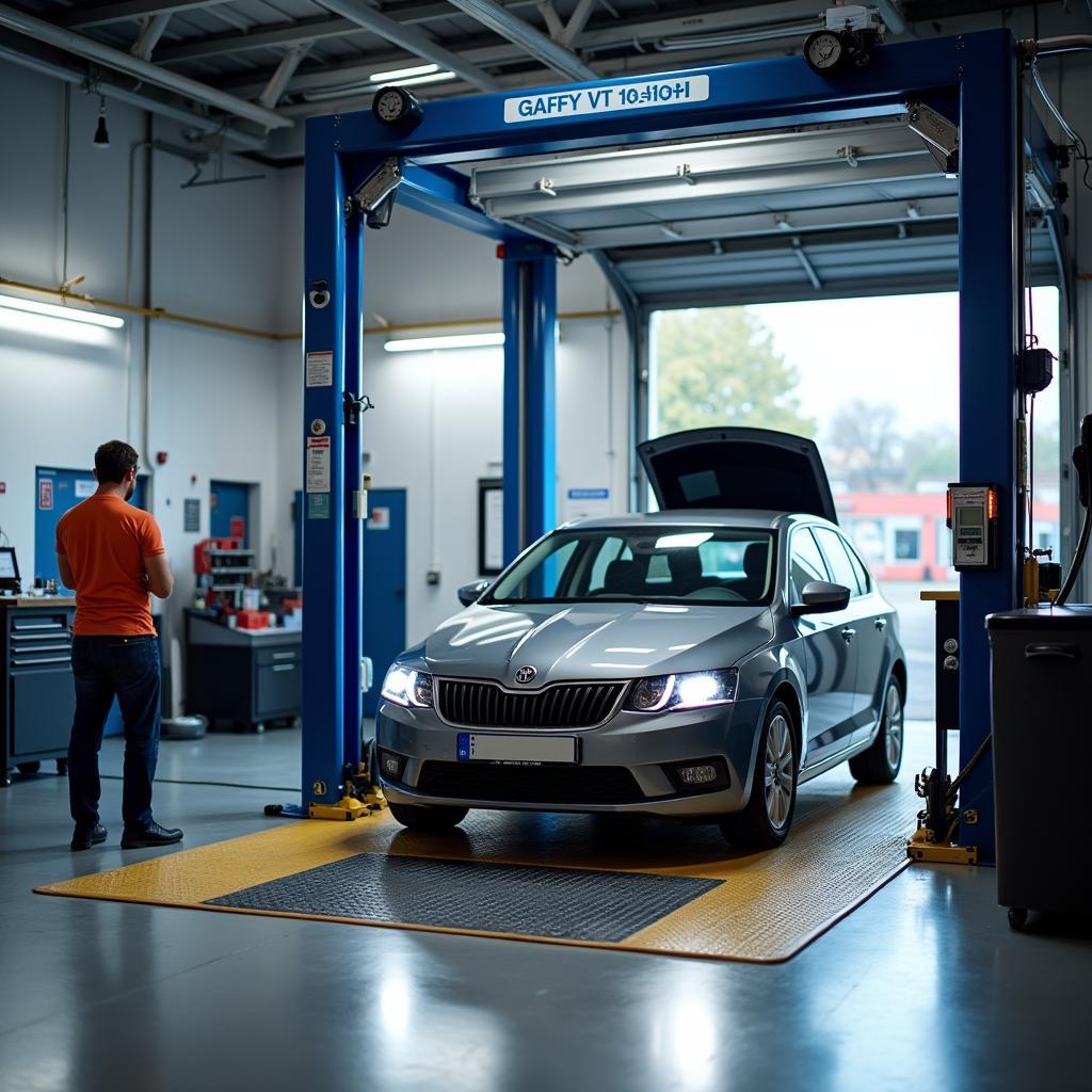 Kidderminster Car Service MOT Testing Bay