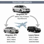 Car Service Options from Kingston NY to JFK