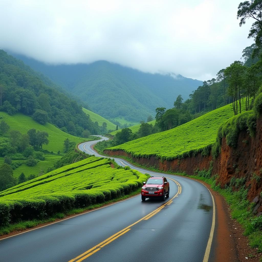 Scenic Road Trip from Kochi to Munnar, Kerala, India