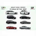 L V Travels Car Rental Fleet Options