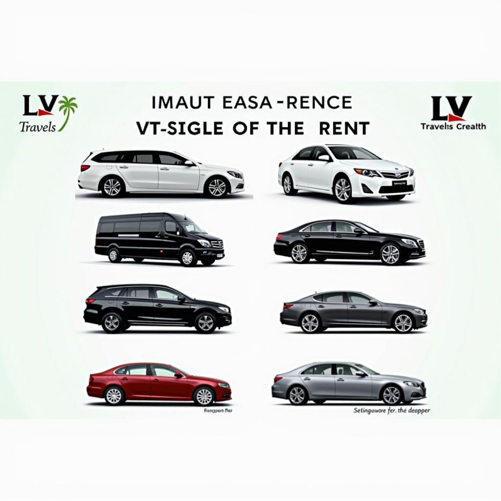 L V Travels Car Rental Fleet Options