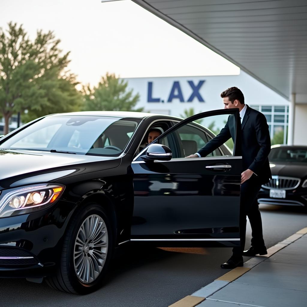 Executive Car Service Arrival at LAX