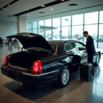 Town Car Pickup at LAX for Anaheim Transfer