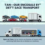 Local Car Transport: Open vs. Enclosed Transport Options