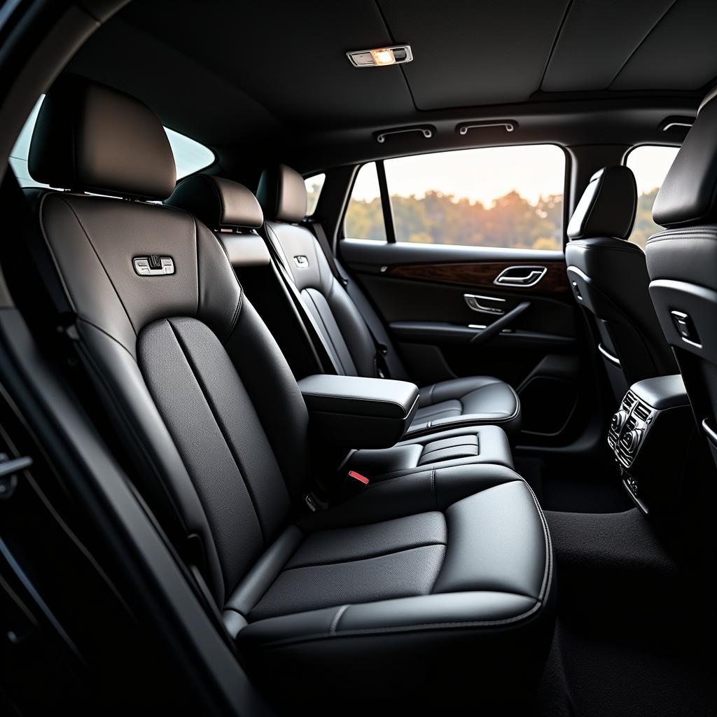 Luxury Town Car Interior