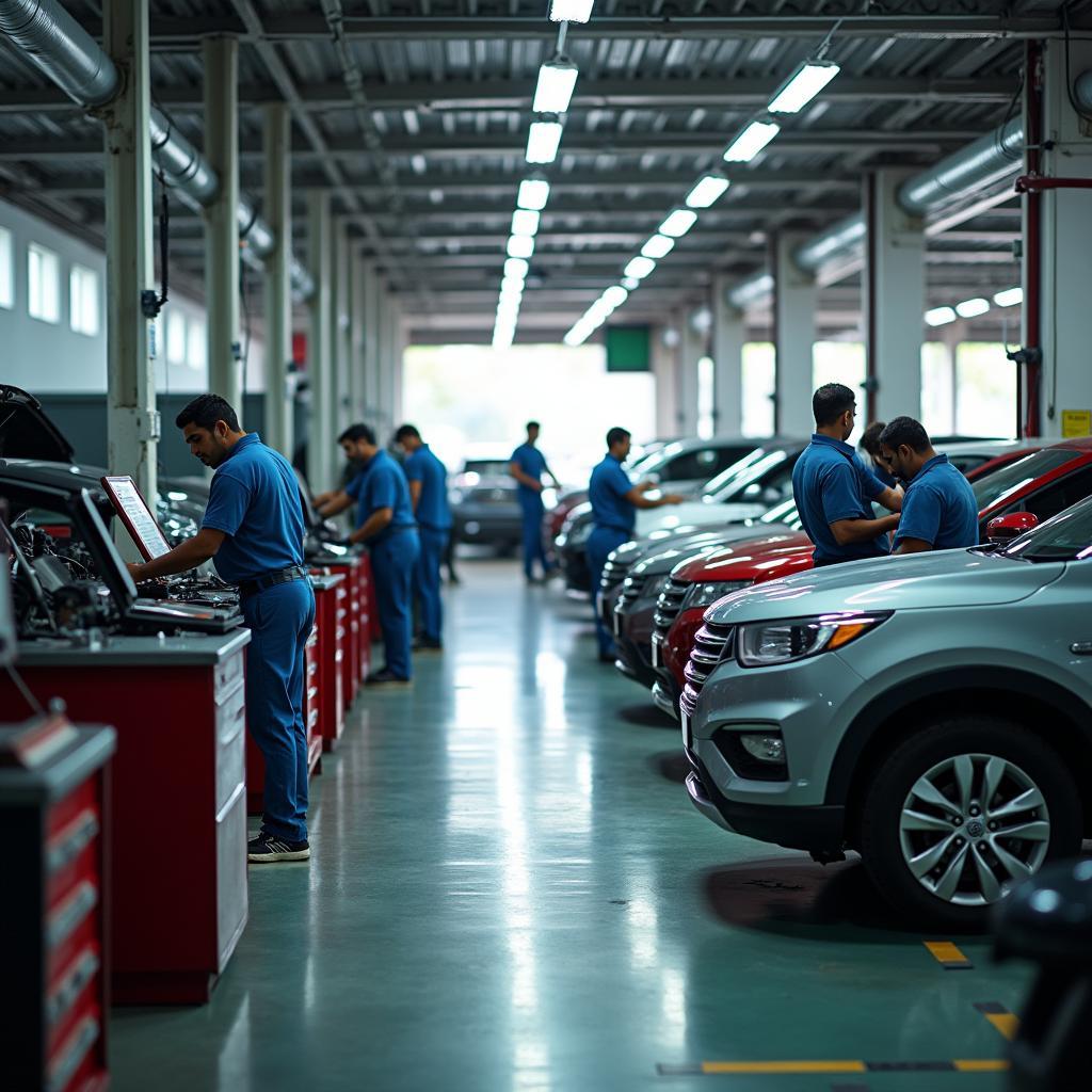 Car service center in Madurai