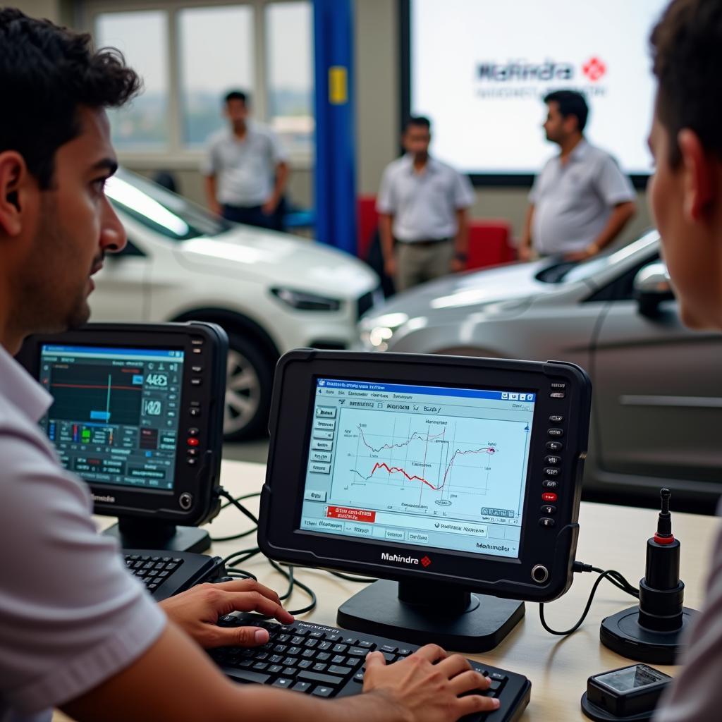 Advanced Diagnostic Tools at Mahindra Car Service Centre Kandivali