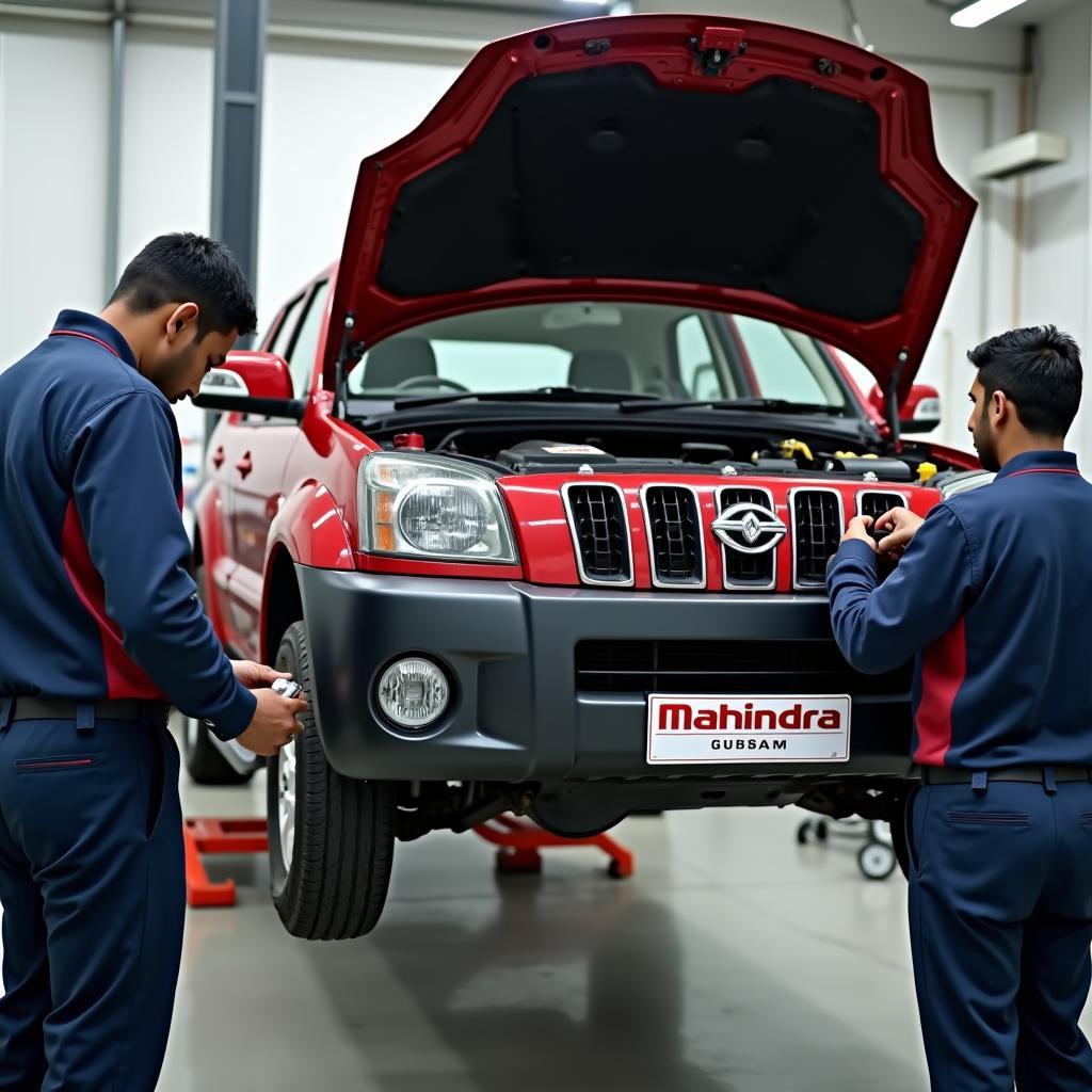 Routine Mahindra Car Maintenance in Borivali