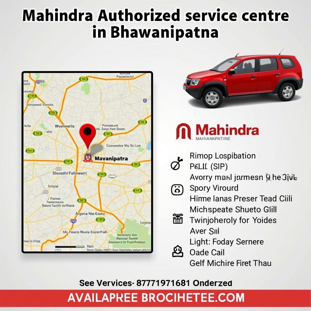 Mahindra Service Centre Location in Bhawanipatna