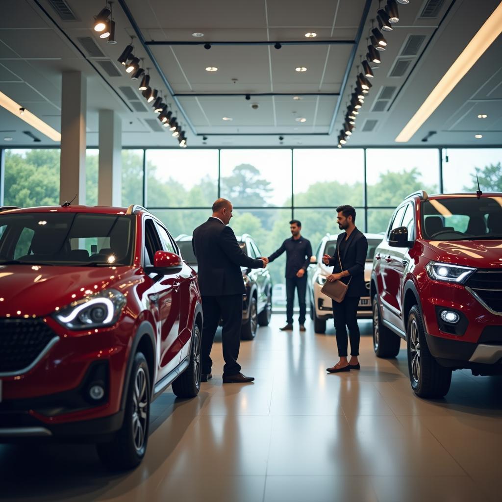 Mahindra Showroom Display