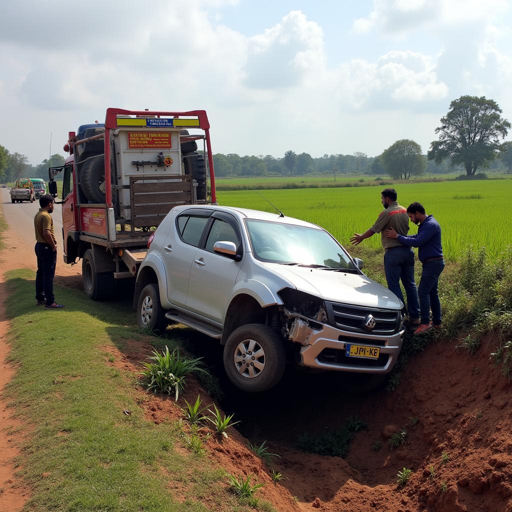 Mailadurai Car Recovery: Accident Scene Management