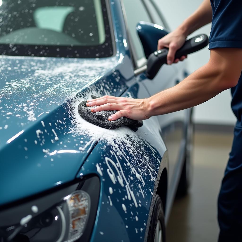 Maintaining a Painted Car in Kadugodi