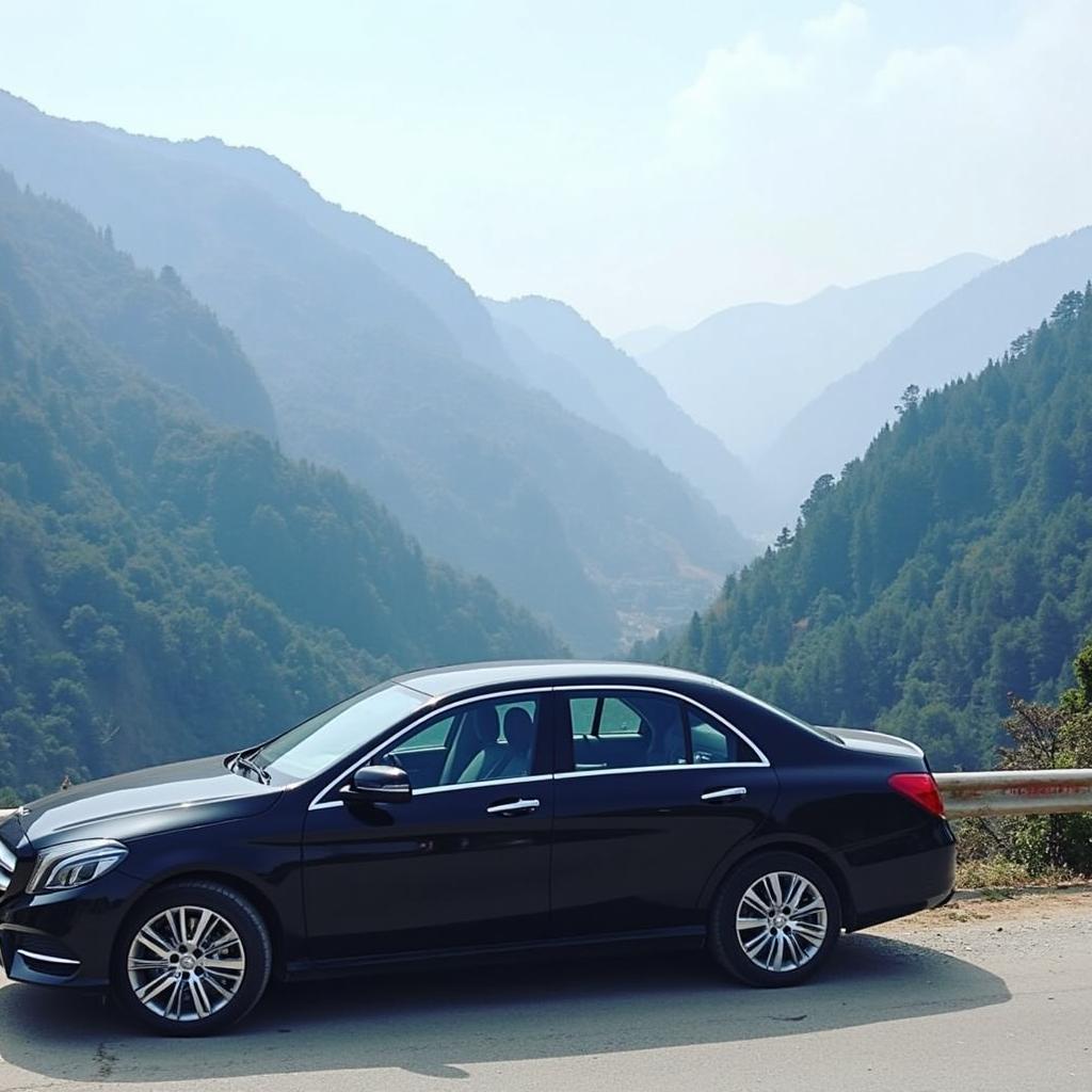 Manali Private Car on Scenic Mountain Road Trip