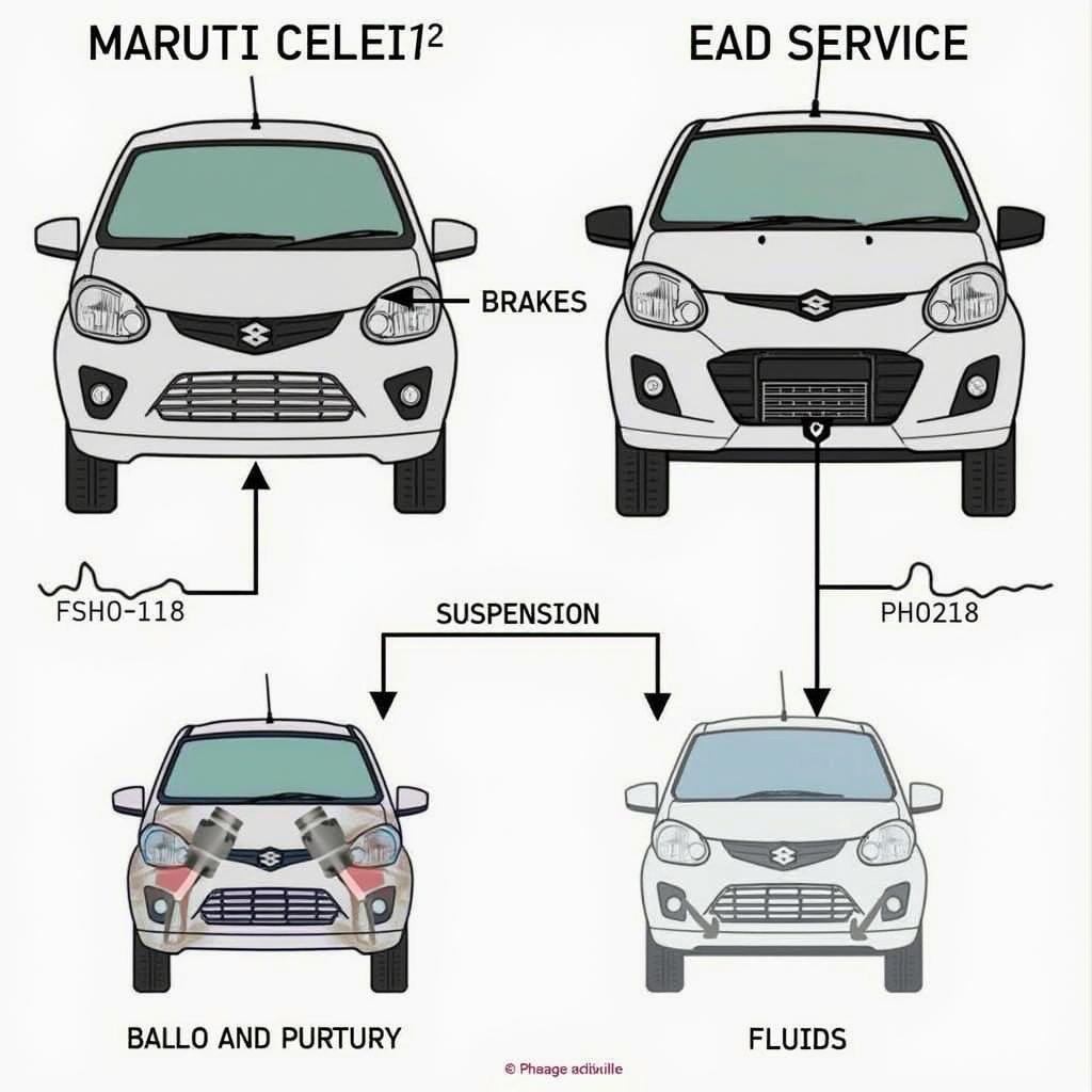 Maruti Celerio Regular Service at 10000km intervals