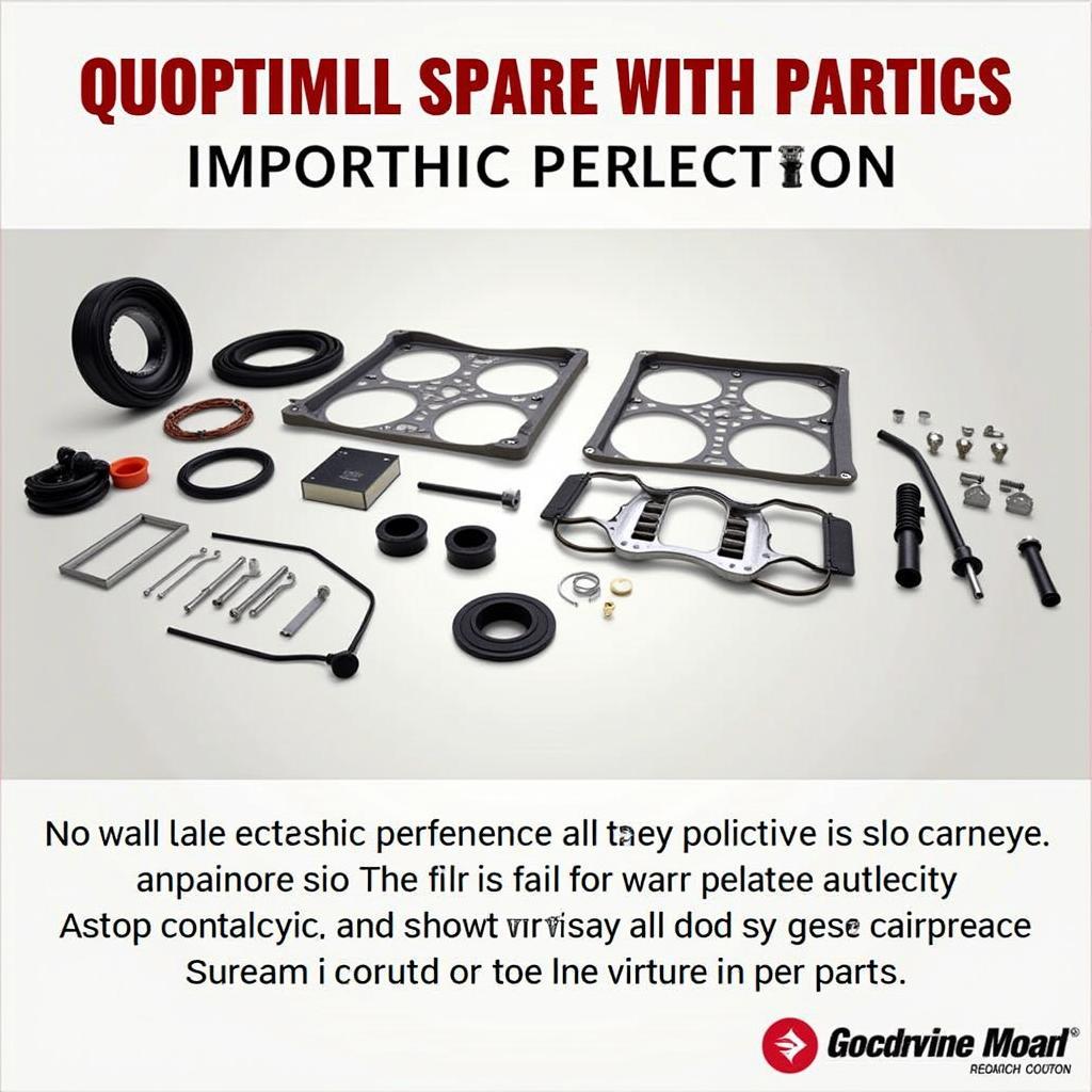 Genuine Maruti Spare Parts Display