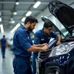 Maruti Service Center Technicians in Motera Ahmedabad