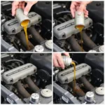 Maruti Zen General Service Oil Change Process