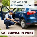 Mechanic Performing At-Home Car Service in Pune