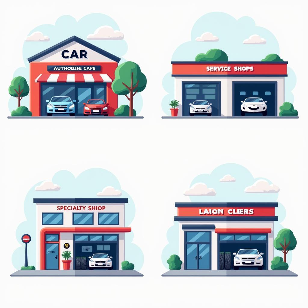 Types of Car Service Stations in Meerut