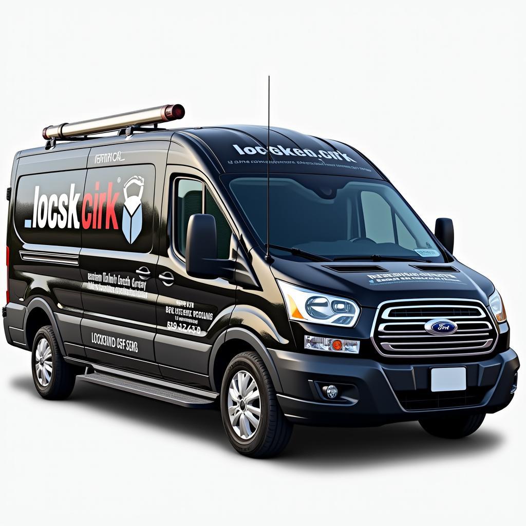 Mobile Car Locksmith Service Van