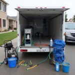 Mobile Car Wash Equipment Setup