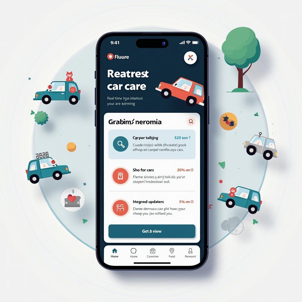 Mobile Mechanic App Interface