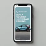 Mobile-Optimized Car Rental Banner Ad