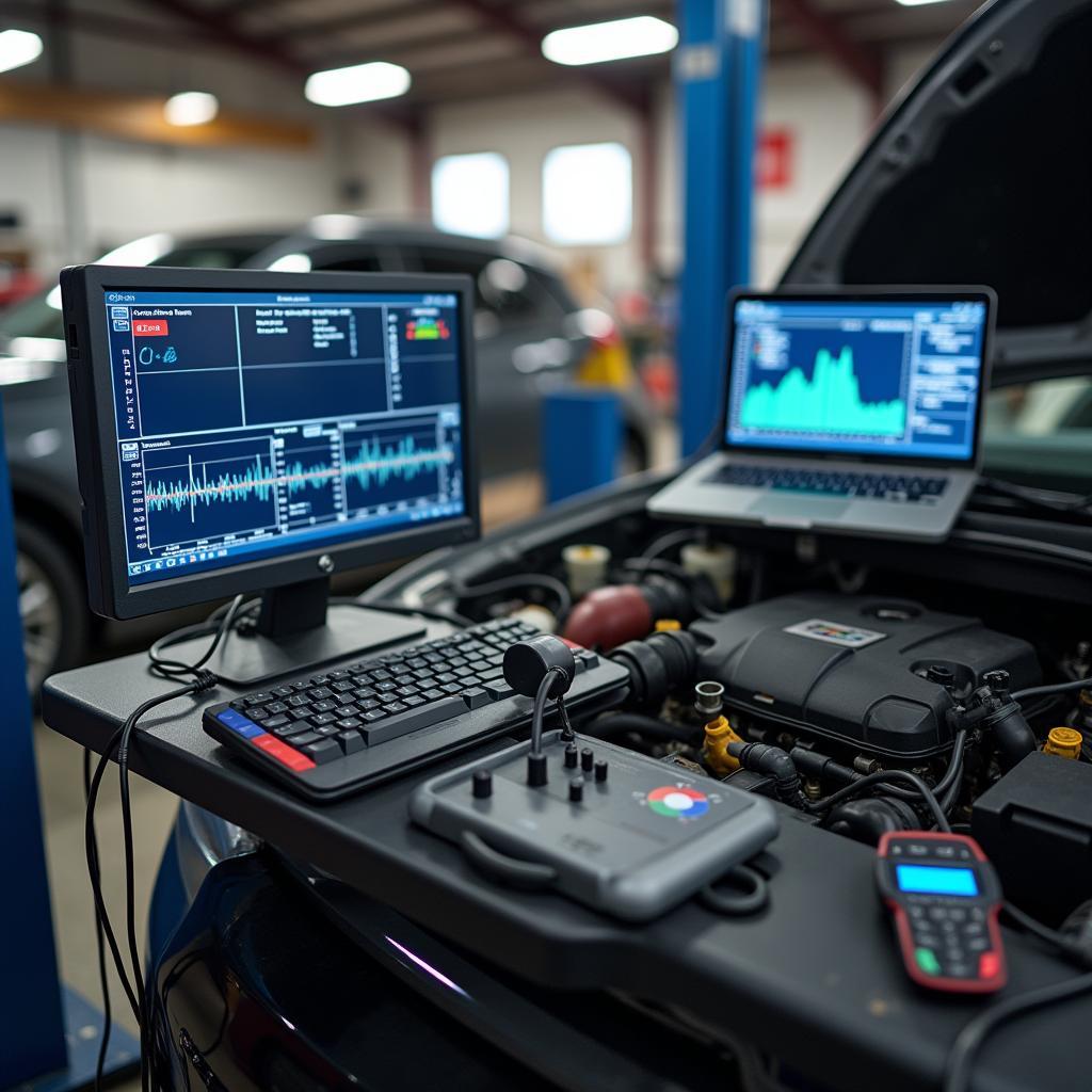 Modern Car Diagnostic Equipment in Raleigh