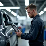 Modern Diagnostic Equipment at an Ormiston Car Service Centre