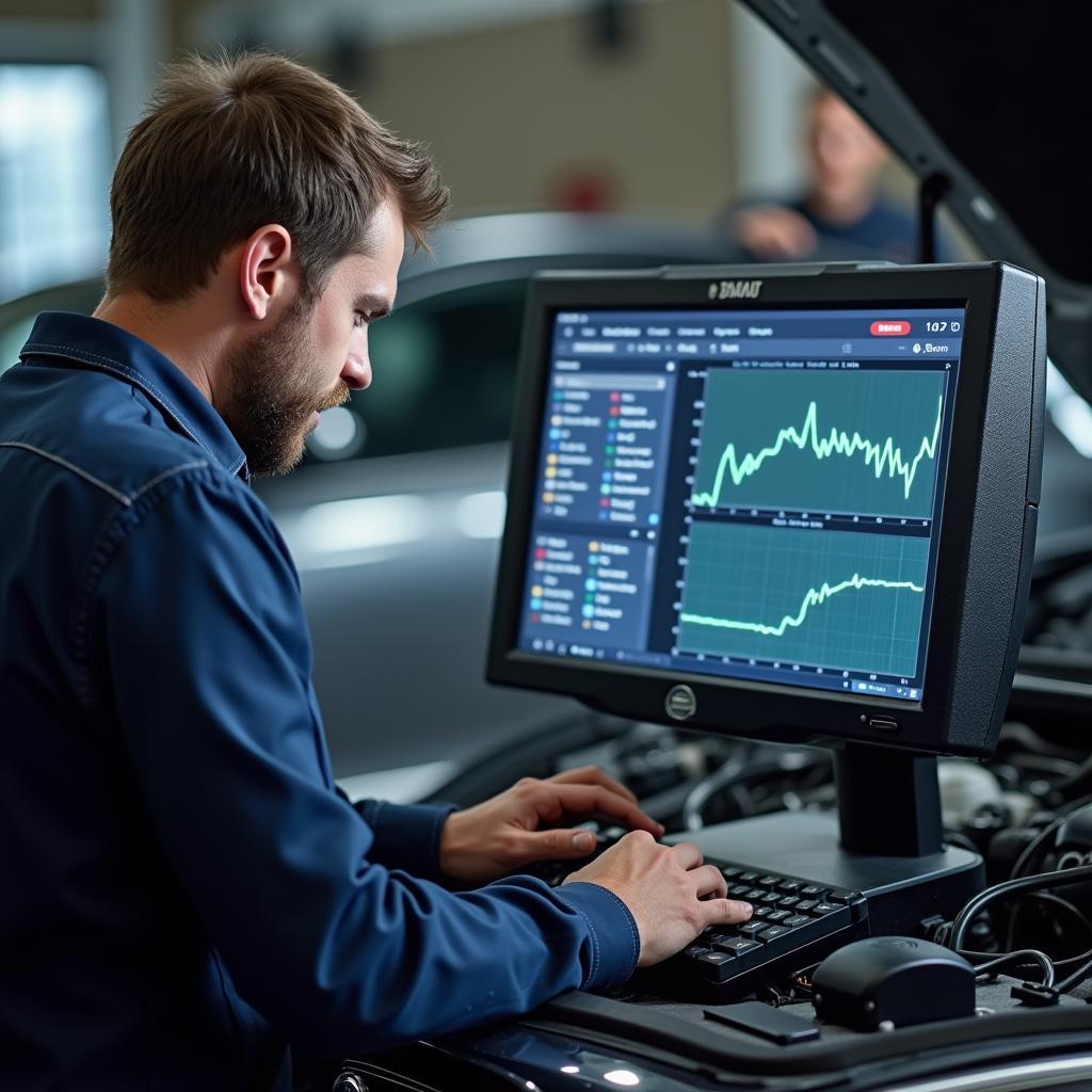 Modern Diagnostic Tools in Car Service Center