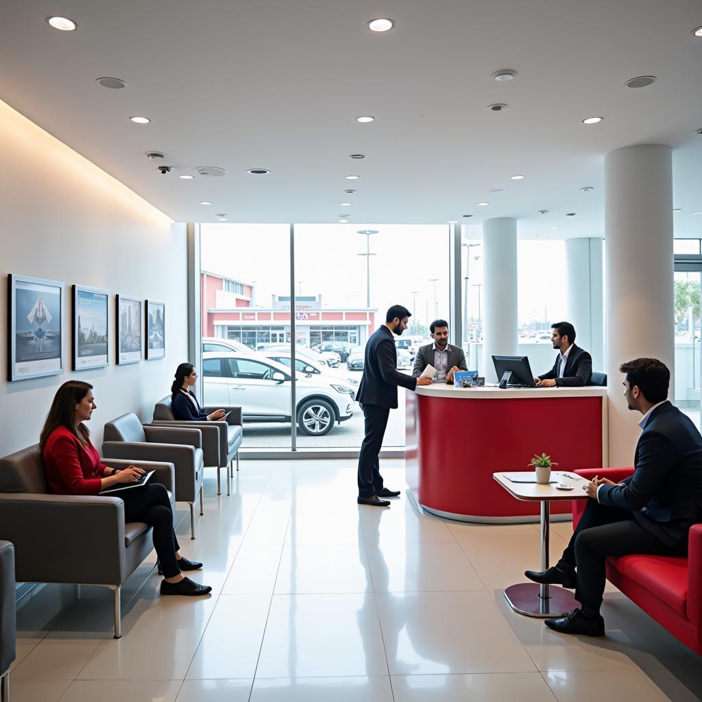 Modern Honda Service Center in Surat