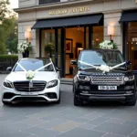 Modern Luxury Wedding Cars in London: Mercedes and Range Rover