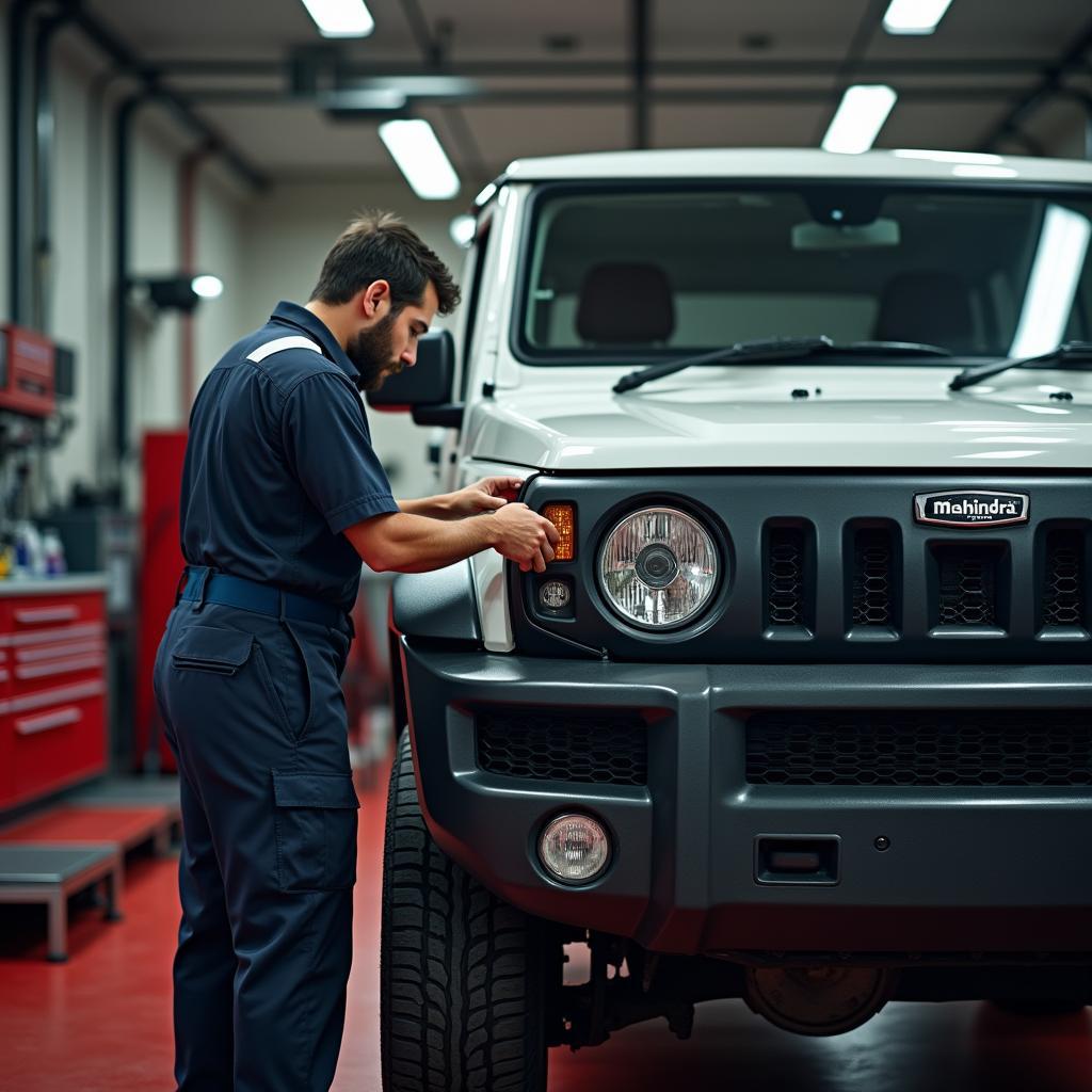 Multi-brand Car Service in Trichy for Mahindra