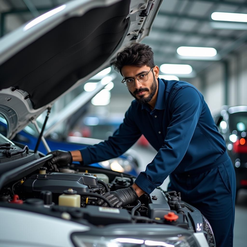 Mumbai Car Service Center Mechanic