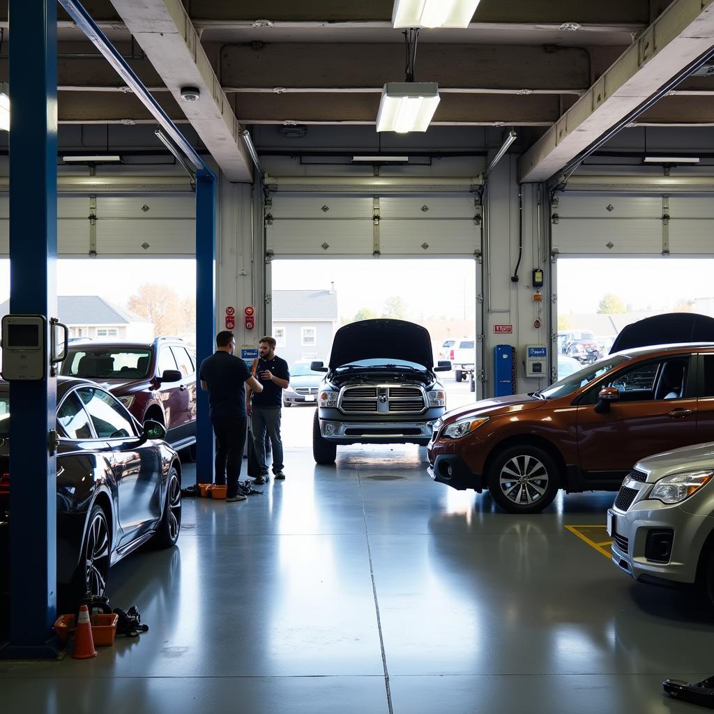 Nachies Auto Service Center Repair Bay