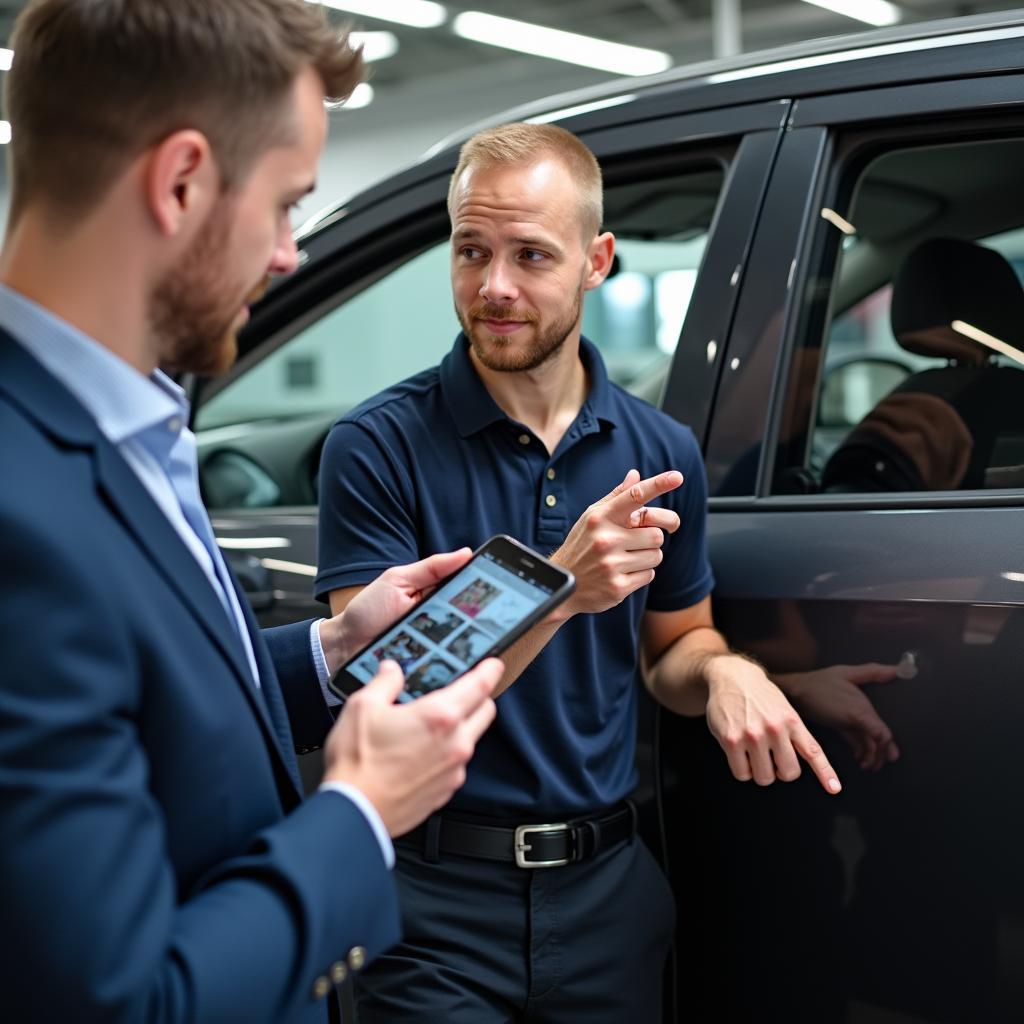 Negotiating Car Damage with a Service Advisor