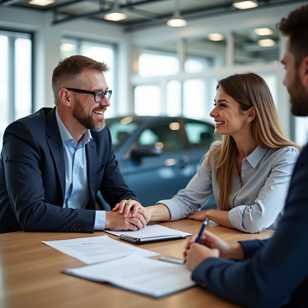 Negotiating a Car Service Contract in Abu Dhabi