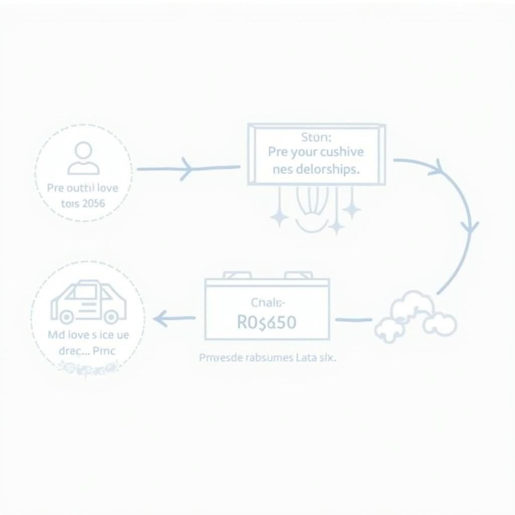 New Car Negotiation Service Process Flowchart