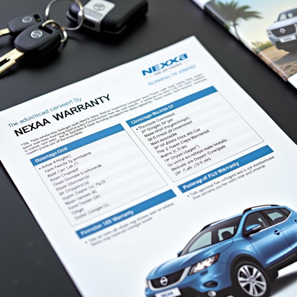 Nexa Car Warranty Document