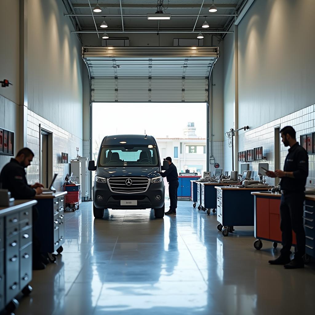 Nexa Service Center Interior in Anand Gujarat