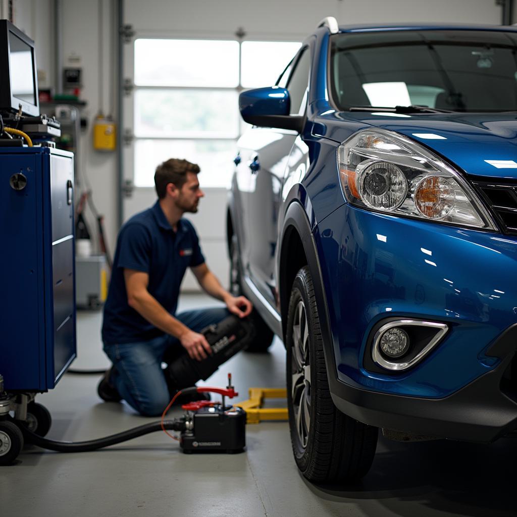 Routine Nissan Car Maintenance in Kochi