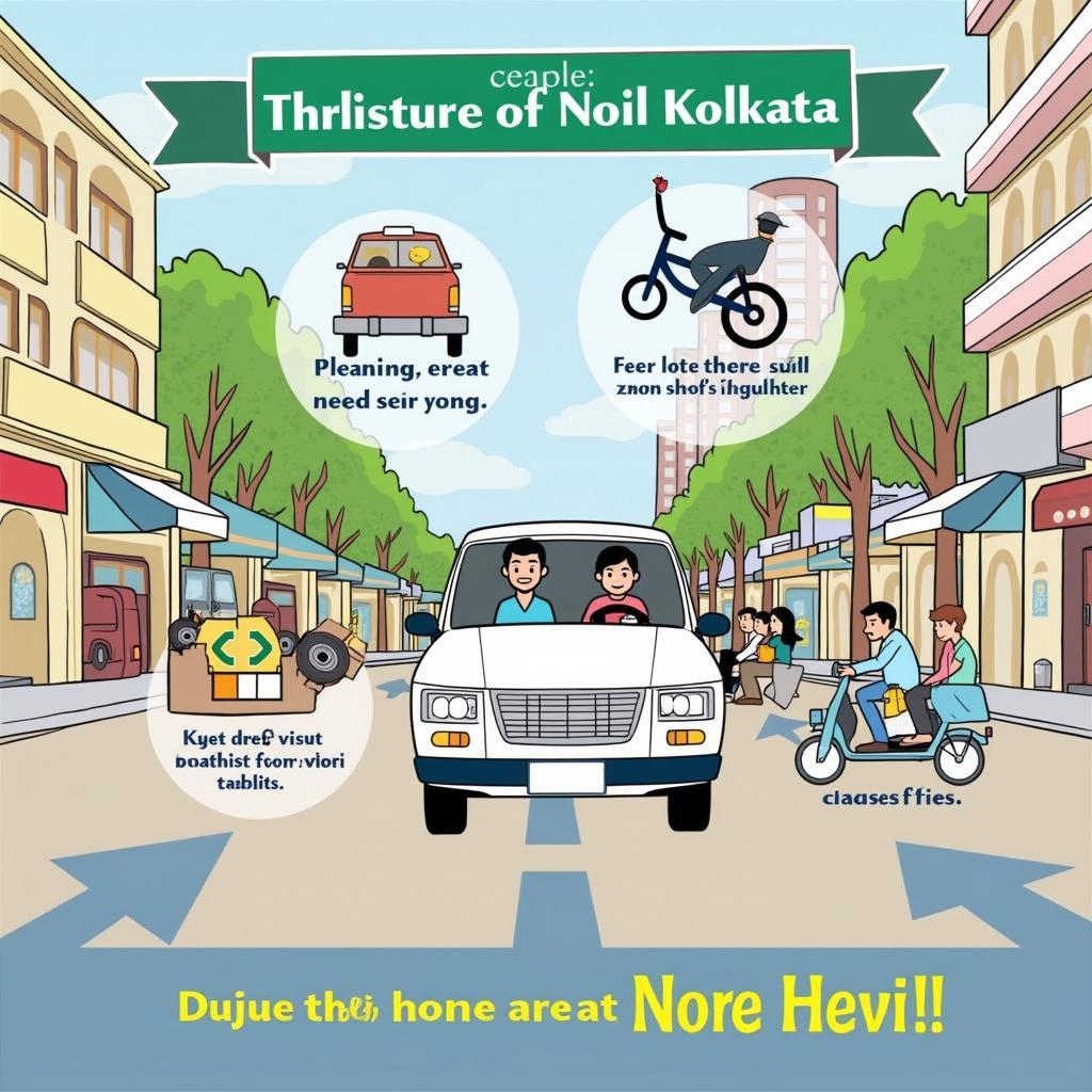 Navigating North Kolkata roads with a rental car