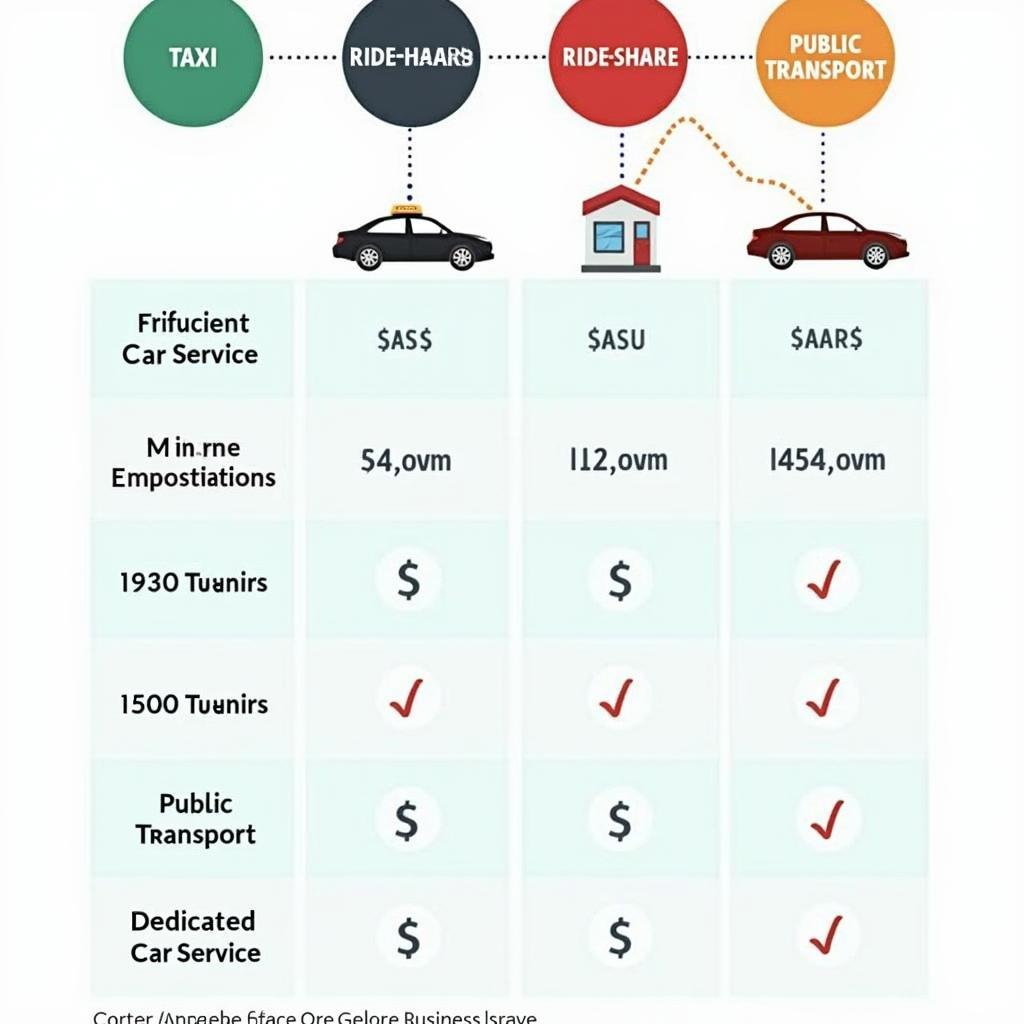 Analyzing Transportation Costs for Office Car Service Request