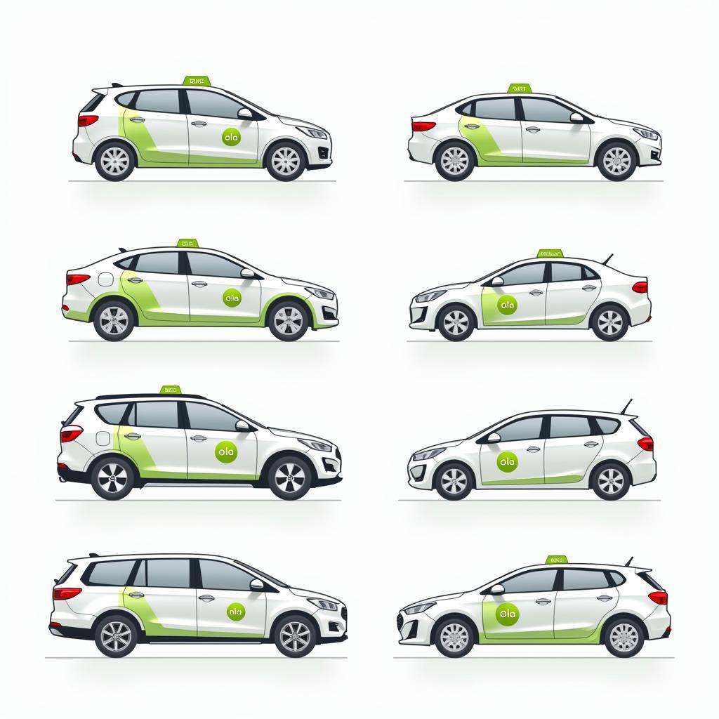 Ola Car Service Offers a Variety of Vehicles