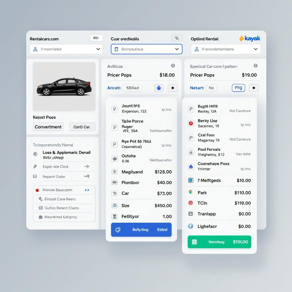 Comparing Online Car Rental Platforms