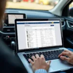 Online Car Service History Check: Accessing vehicle maintenance records via digital platforms for informed buying decisions.