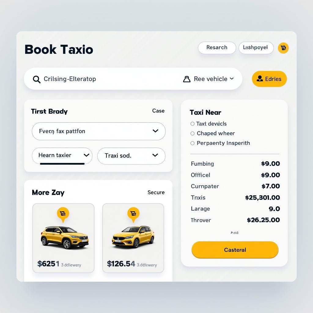 Online Taxi Booking Platform