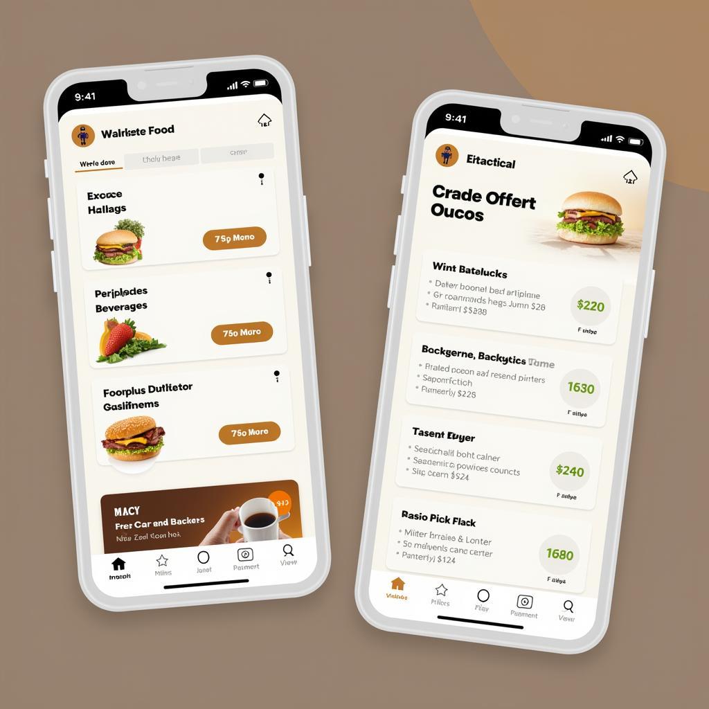 Pantry Car Mobile Ordering App