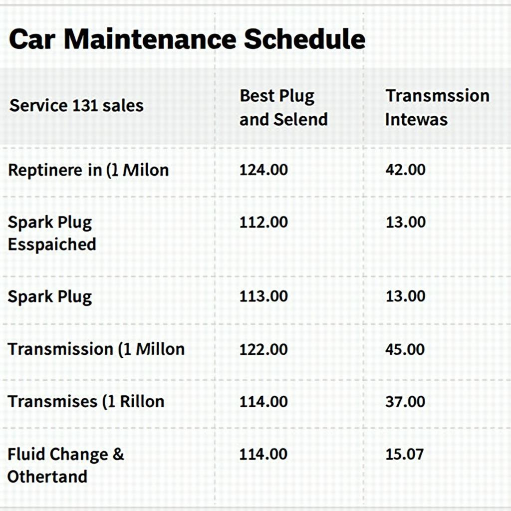 Periodic Car Maintenance Schedule India